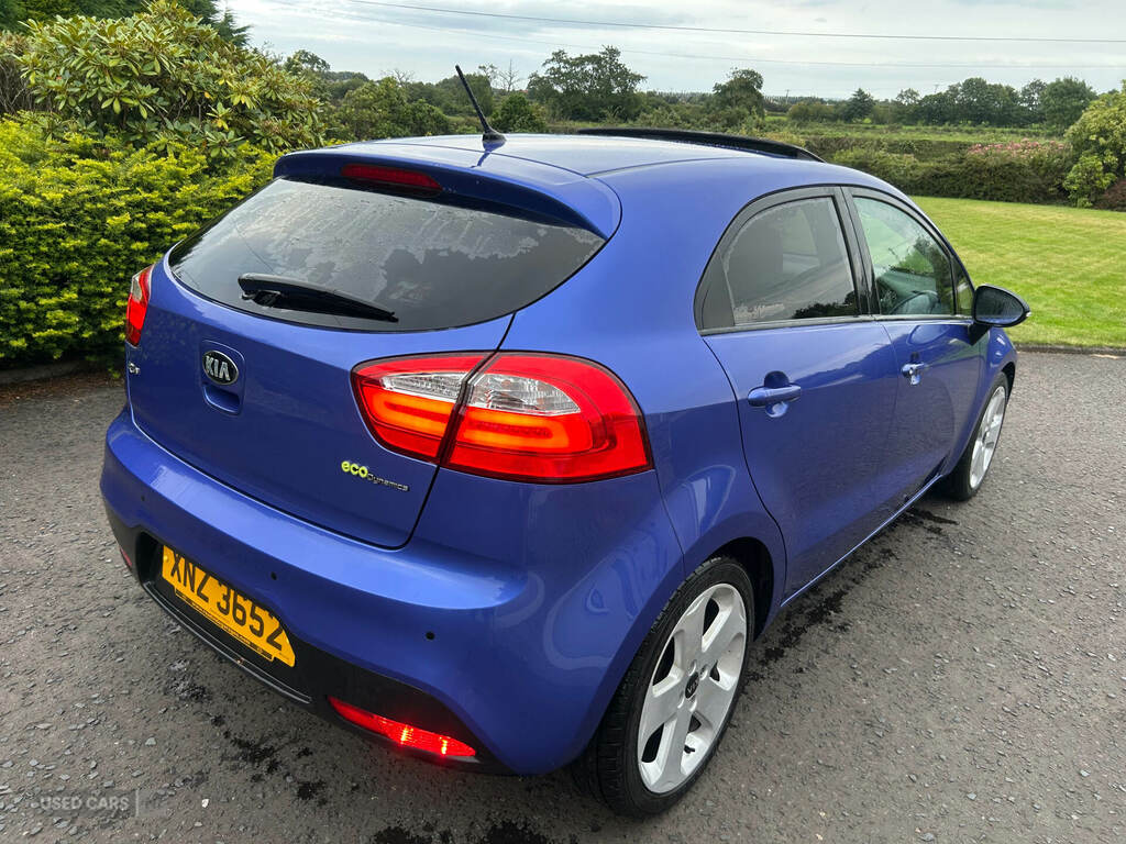 Kia RIO 1.4 Crdi 4 Ecodynamics XNZ3652 Blue #5