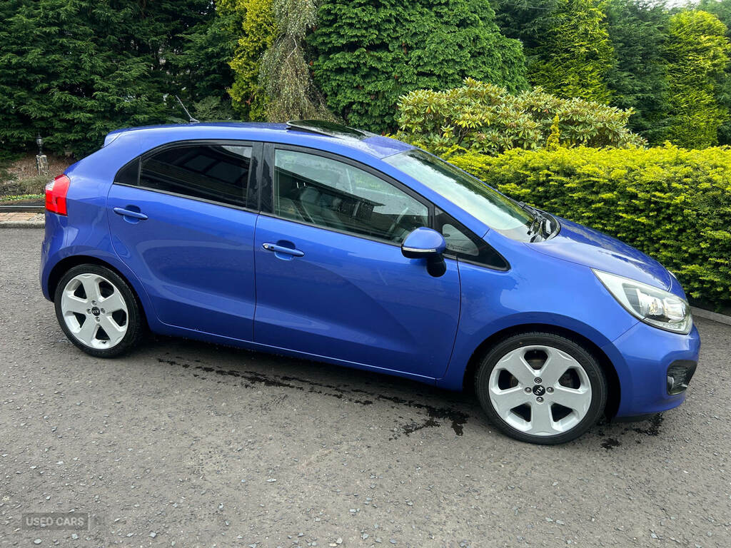 Kia RIO 1.4 Crdi 4 Ecodynamics XNZ3652 Blue #2