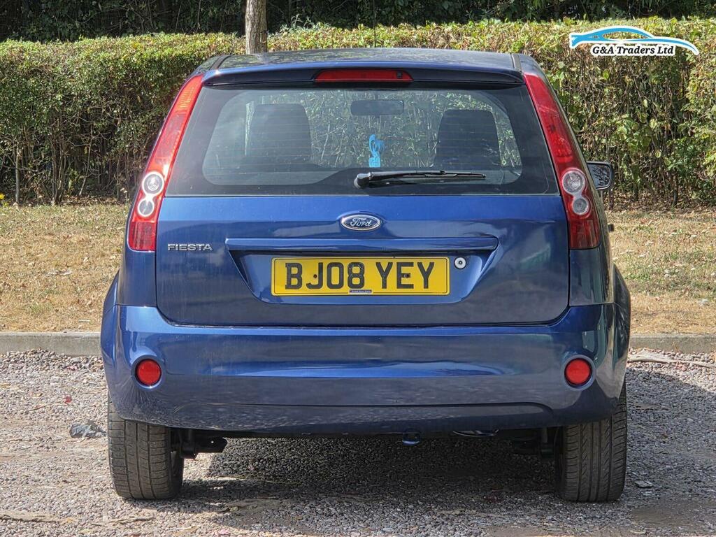 Ford Fiesta Hatchback 1.4 Zetec Climate 200808 Blue #6