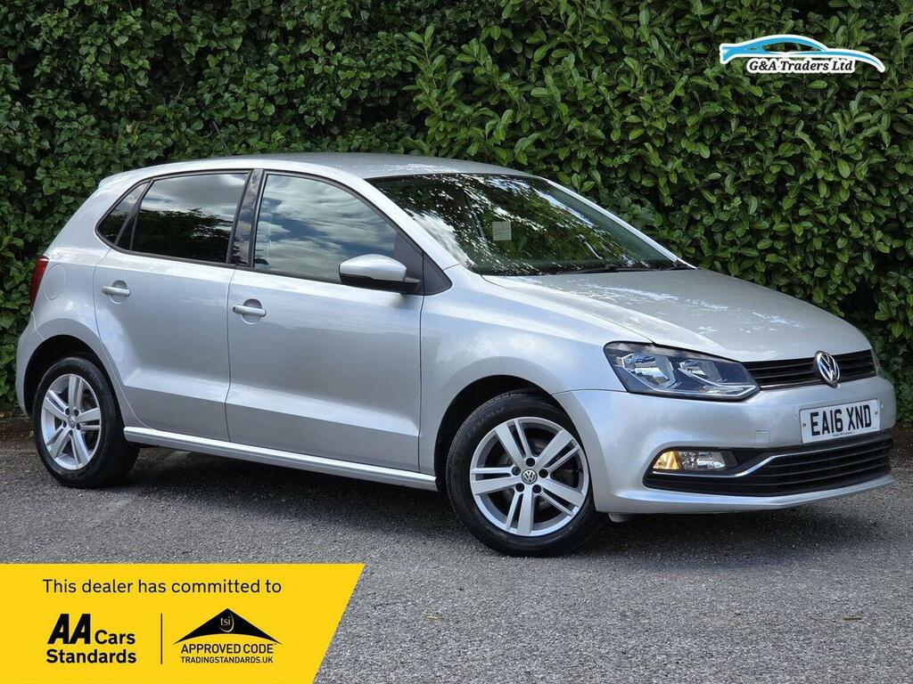 Volkswagen Polo Hatchback 1.0 Bluemotion Tech Match Euro 6 Ss 5 Silver