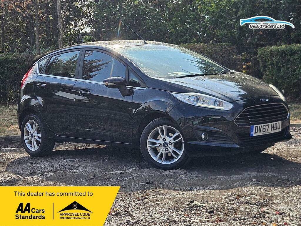 Ford Fiesta Hatchback 1.25 Zetec Euro 6 201767 Black