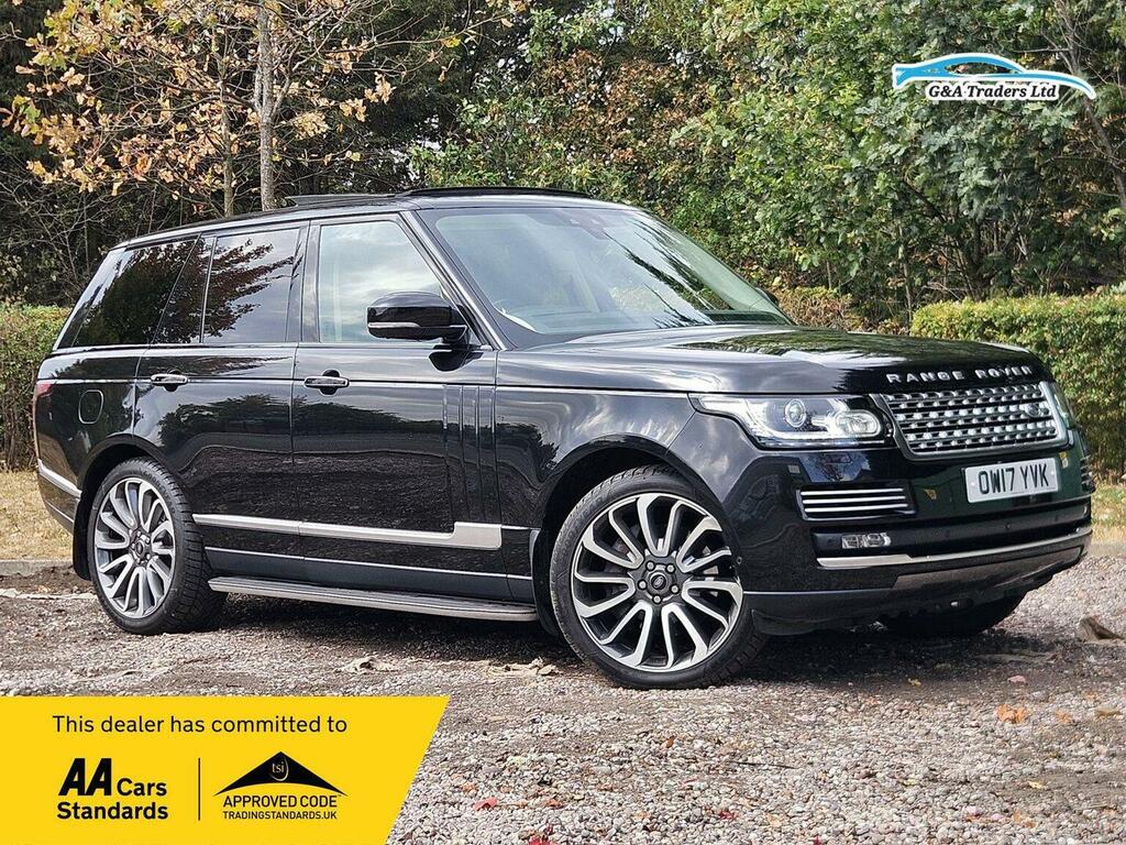Land Rover Range Rover Suv 4.4 Sd V8 4Wd Euro 6 Ss Black