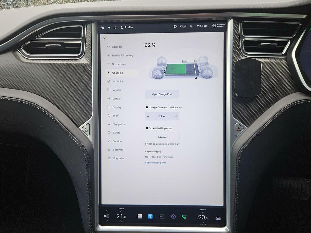 Tesla Model S Model S 90D Silver #25