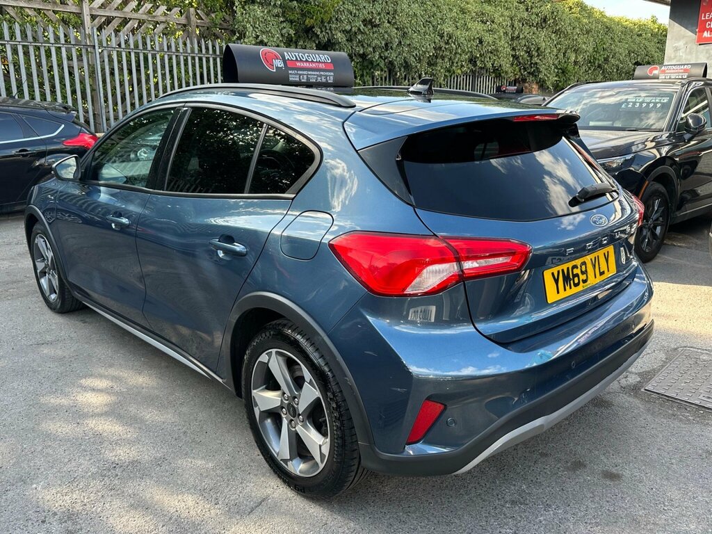 Ford Focus 1.0T Ecoboost Active Euro 6 Ss YM69YLY Blue #4