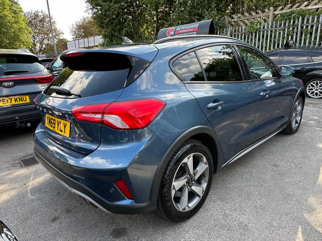 Ford Focus 1.0T Ecoboost Active Euro 6 Ss YM69YLY Blue #6