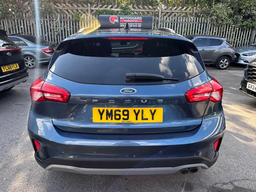 Ford Focus 1.0T Ecoboost Active Euro 6 Ss YM69YLY Blue #5