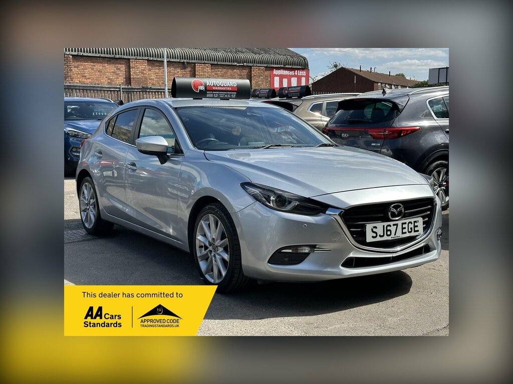 Mazda 3 2.0 Skyactiv-g Sport Nav Euro 6 Ss Silver