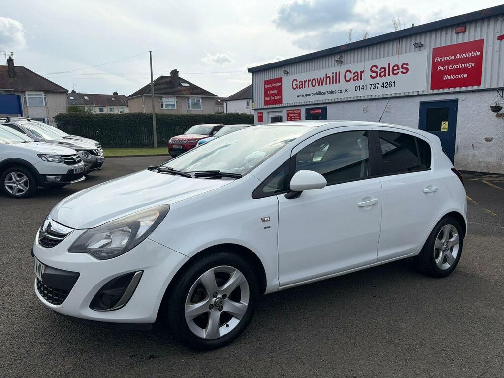 Vauxhall Corsa 1.2 16V Sxi Euro 5 White