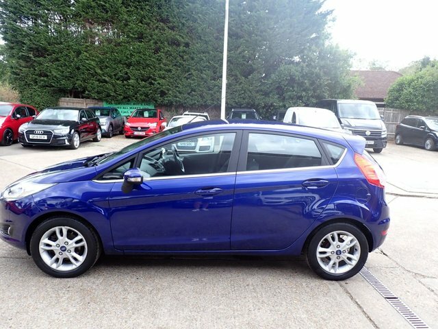Ford Fiesta Hatchback EJ16OBP Blue #6