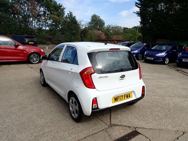 Kia Picanto Hatchback MF17FWA White #5