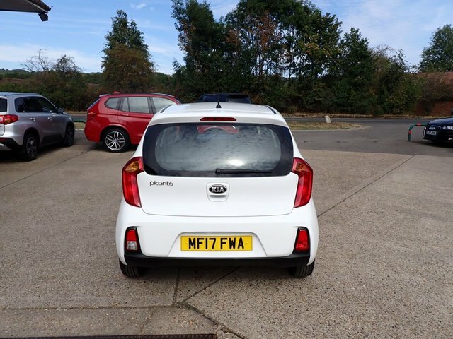 Kia Picanto Hatchback MF17FWA White #4