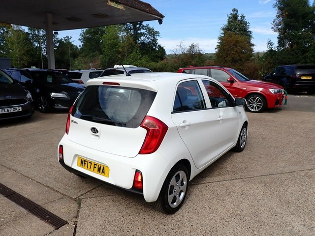 Kia Picanto Hatchback MF17FWA White #3
