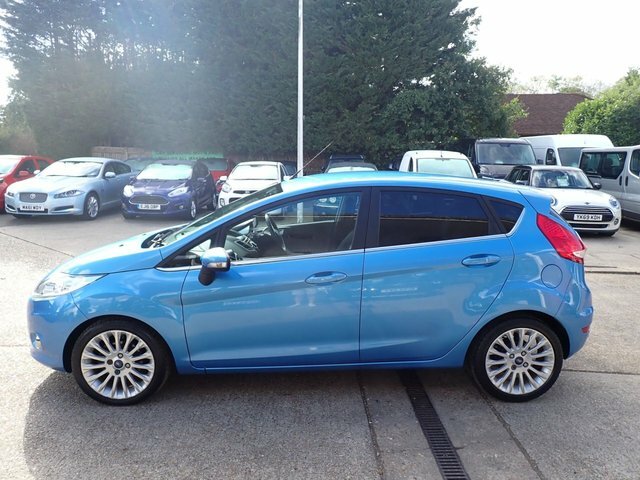 Ford Fiesta Hatchback FP61JJO Blue #6