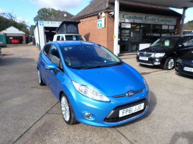Ford Fiesta Hatchback FP61JJO Blue
