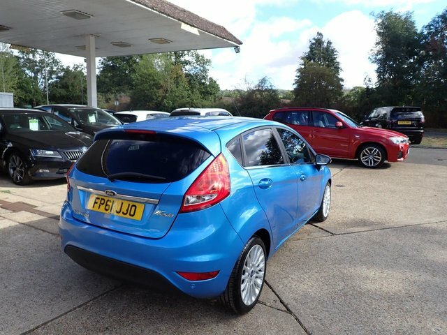 Ford Fiesta Hatchback FP61JJO Blue #3
