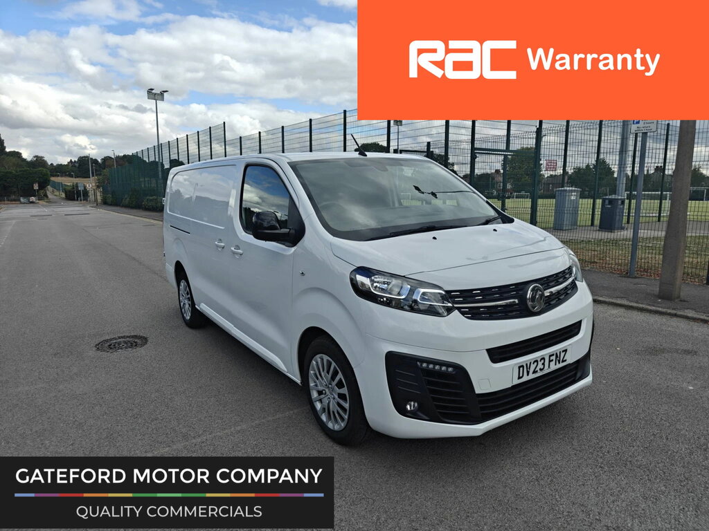 Vauxhall Vivaro 1.5 Turbo D 2900 Pro Panel Van 6Dr L White