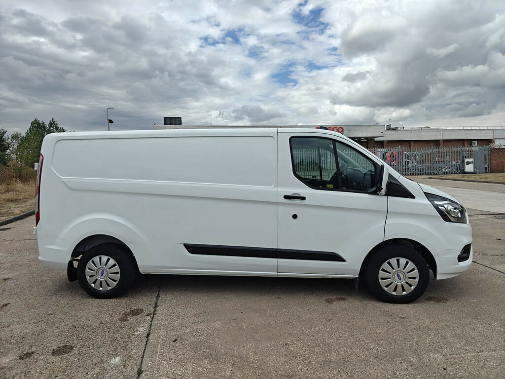 Ford Transit Custom 2.0 300 Ecoblue Trend Panel Van BT22ZLO White #4