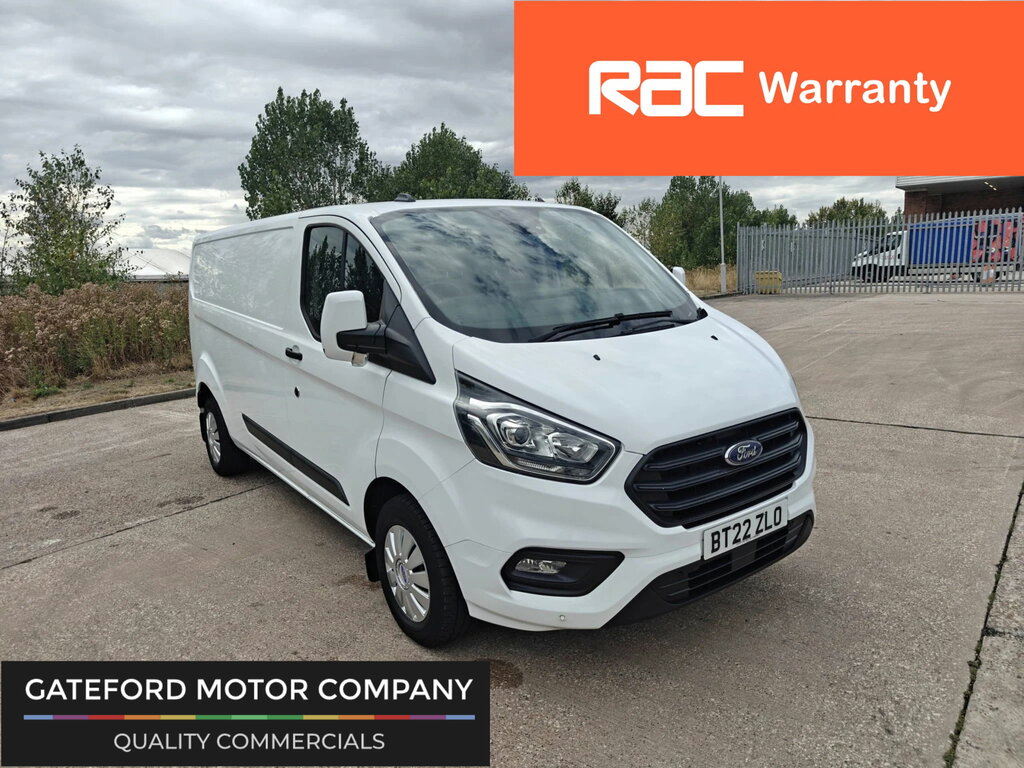 Ford Transit Custom 2.0 300 Ecoblue Trend Panel Van BT22ZLO White