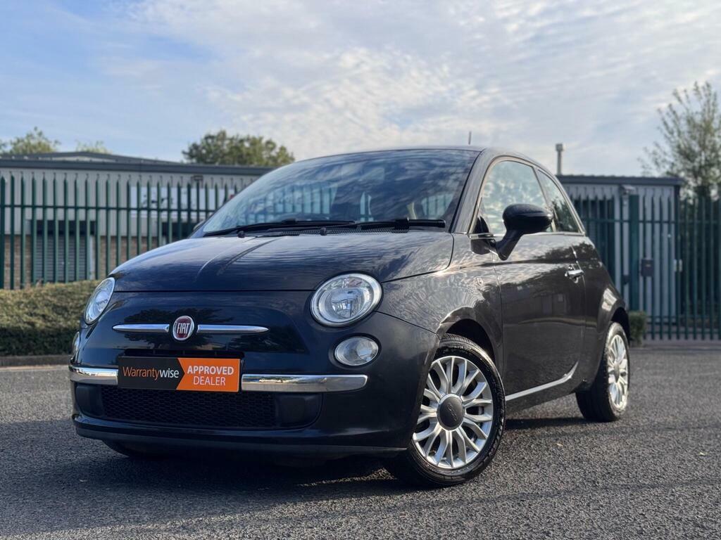 Fiat 500 1.2 Lounge Dualogic Euro 6 S S Black #3