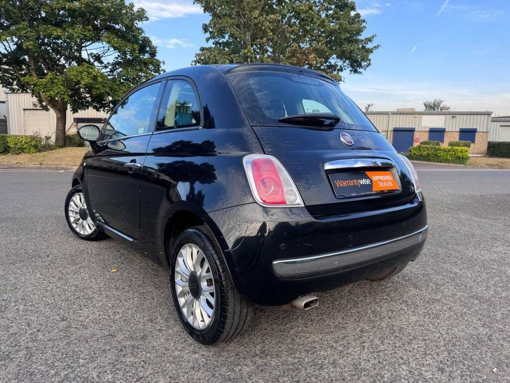 Fiat 500 1.2 Lounge Dualogic Euro 6 S S Black #5