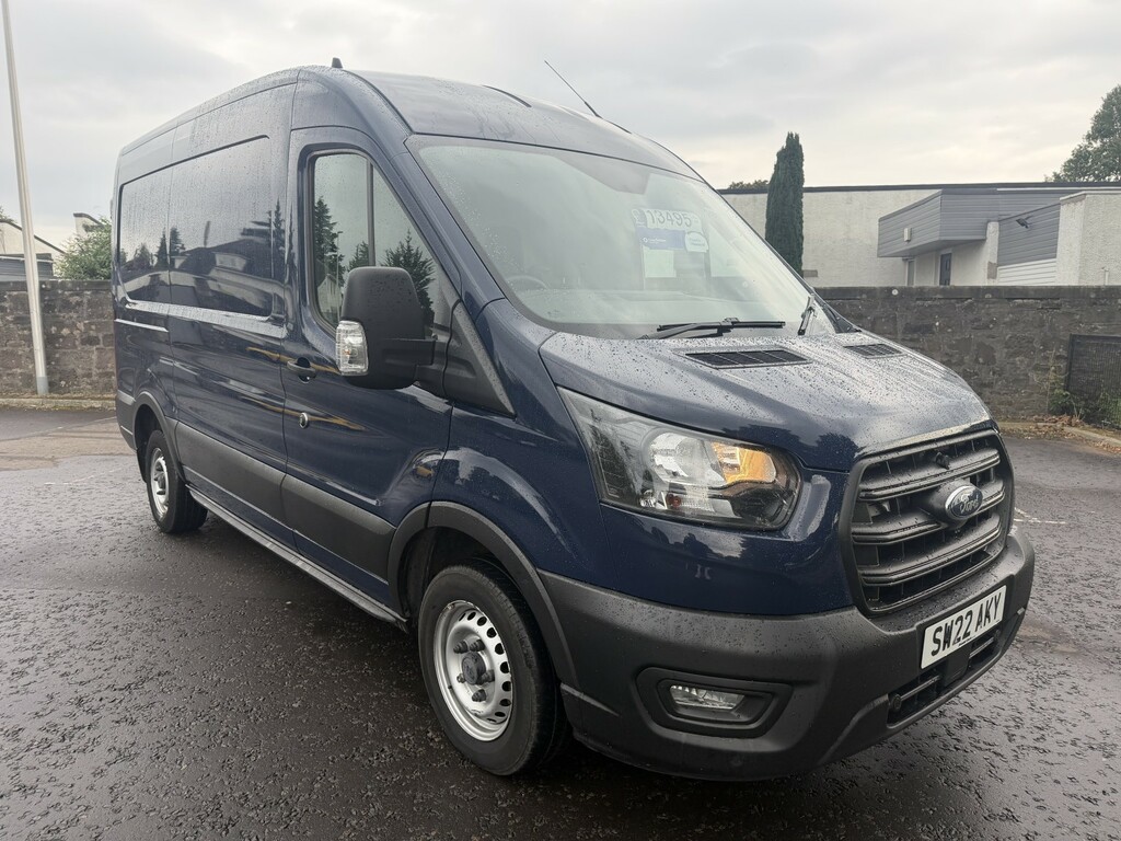 Ford Transit Custom Panel Van 2.0 Transit Leader Van 310 L2 2.0L Ecobl SW22AKY Blue