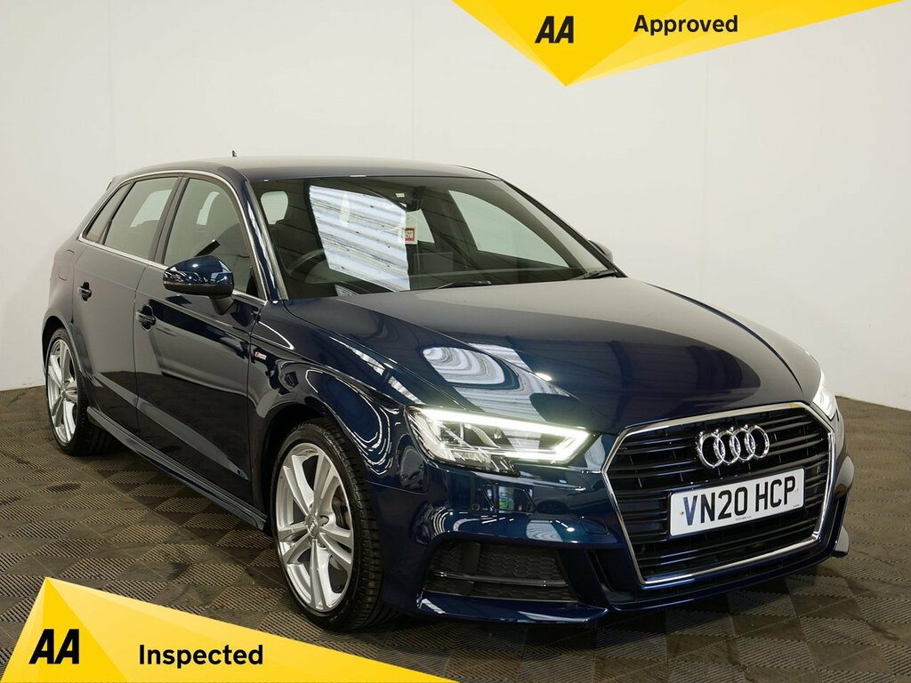 Audi A3 Tfsi S Line Blue