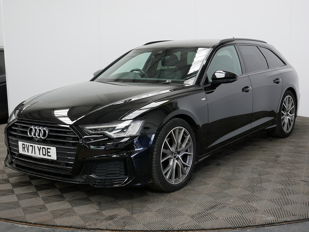 Audi A6 Avant Tfsi Black Edition Black #3