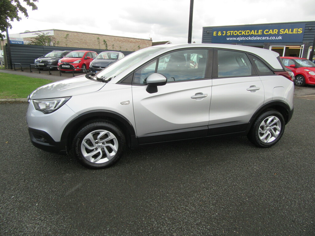 Vauxhall Crossland X Se Nav Ecotec S S 1.2L Se Nav Ecotec S S Eu Silver #4
