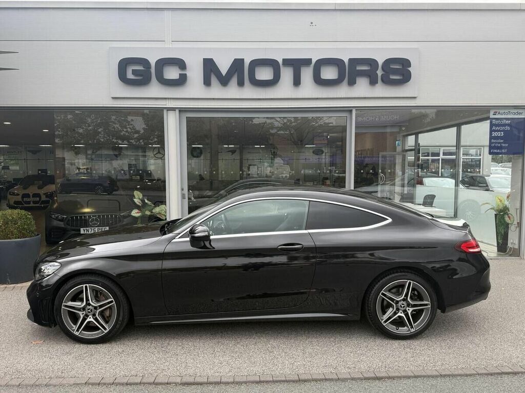 Mercedes-Benz C Class 2.0 C300 Amg Line Coupe G-tronic Euro Black #4