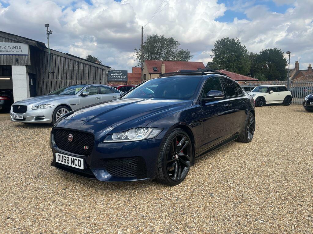 Jaguar XF 3.0D V6 S Euro 6 Ss OU68NCD Blue #3