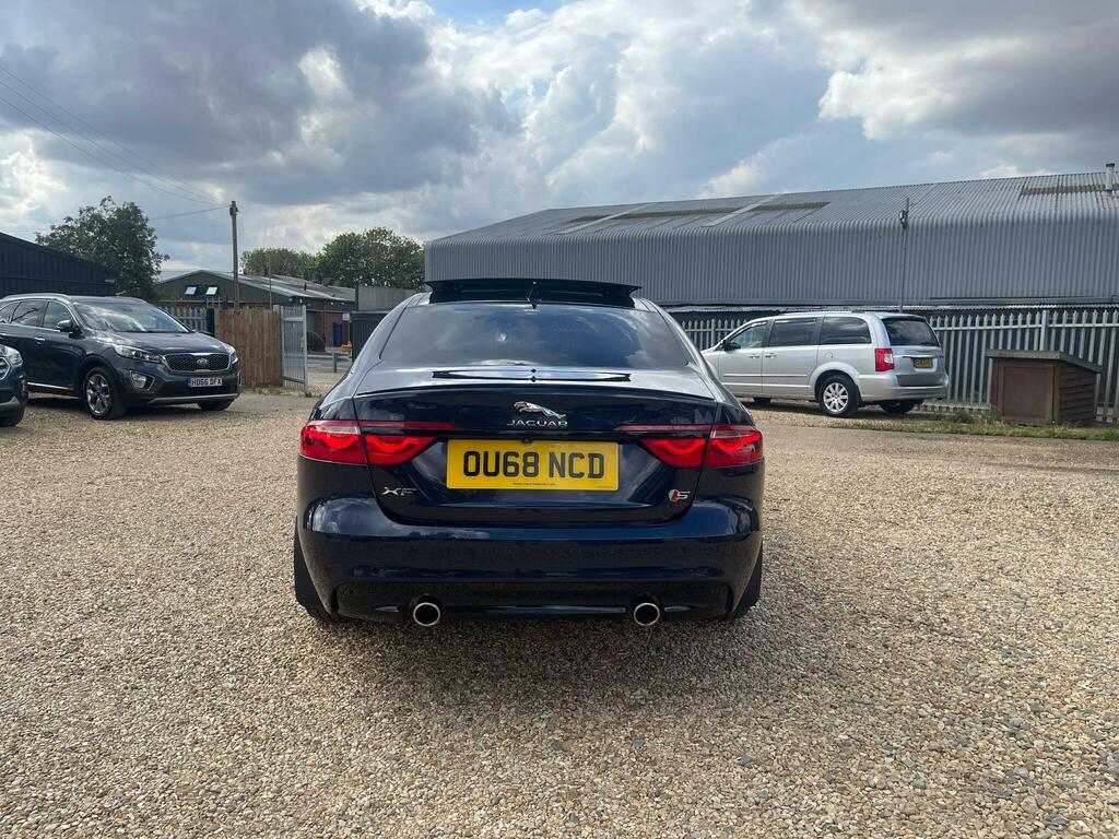 Jaguar XF 3.0D V6 S Euro 6 Ss OU68NCD Blue #5
