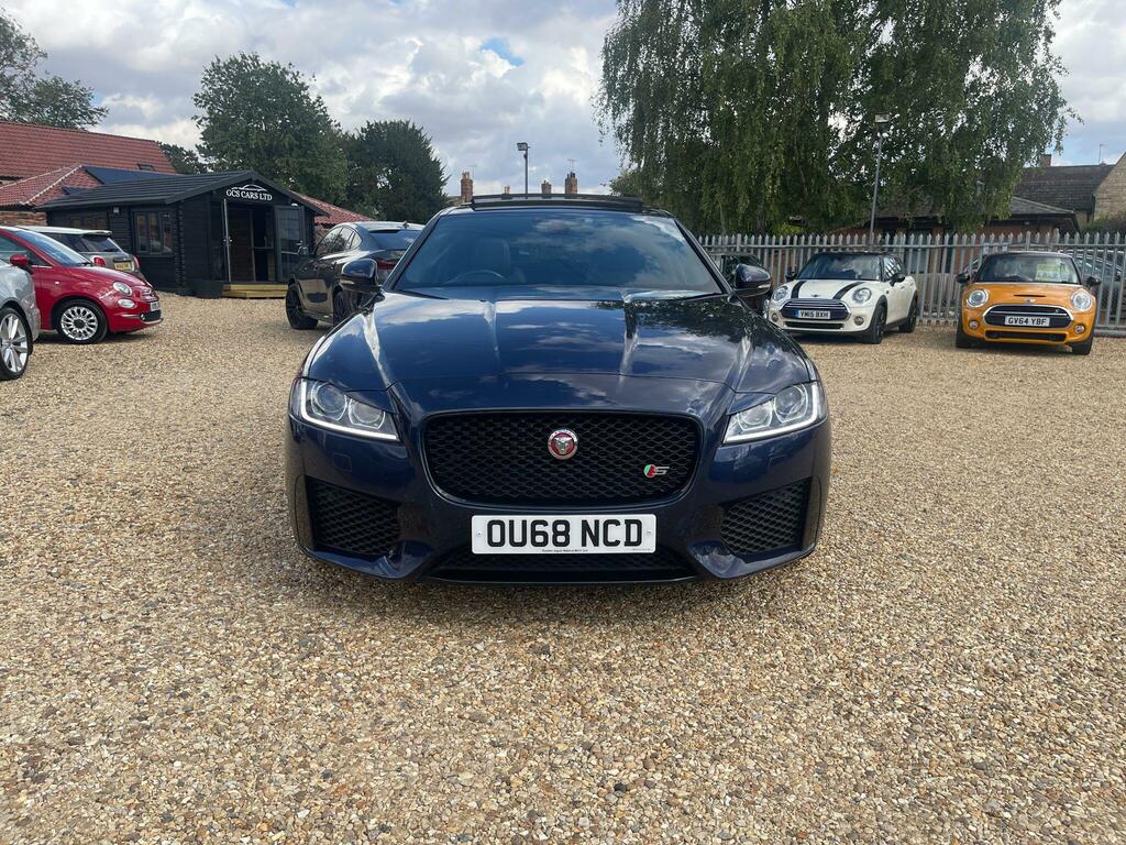 Jaguar XF 3.0D V6 S Euro 6 Ss OU68NCD Blue #2