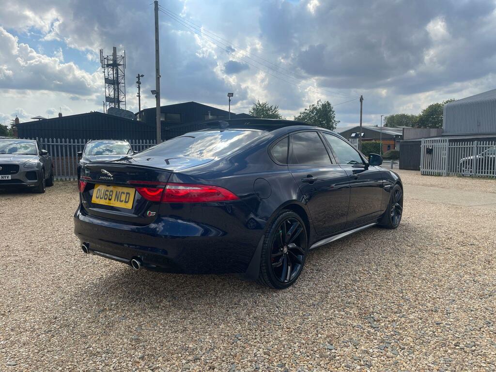 Jaguar XF 3.0D V6 S Euro 6 Ss OU68NCD Blue #6