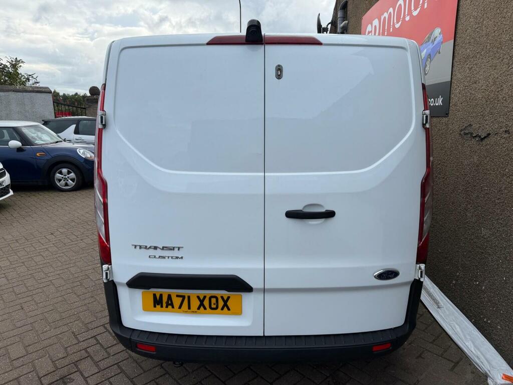 Ford Transit Custom Panel Van 2.0 300 Ecoblue Leader L1 H1 Euro 6 Ss MA71XOX White #4