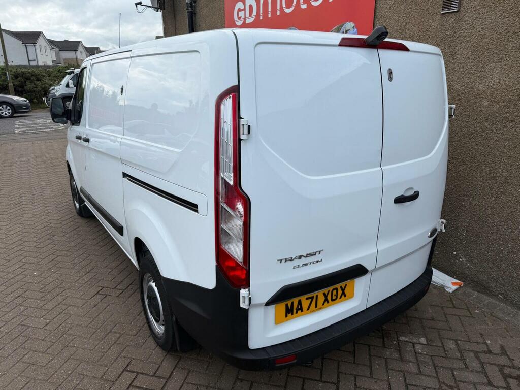 Ford Transit Custom Panel Van 2.0 300 Ecoblue Leader L1 H1 Euro 6 Ss MA71XOX White #3