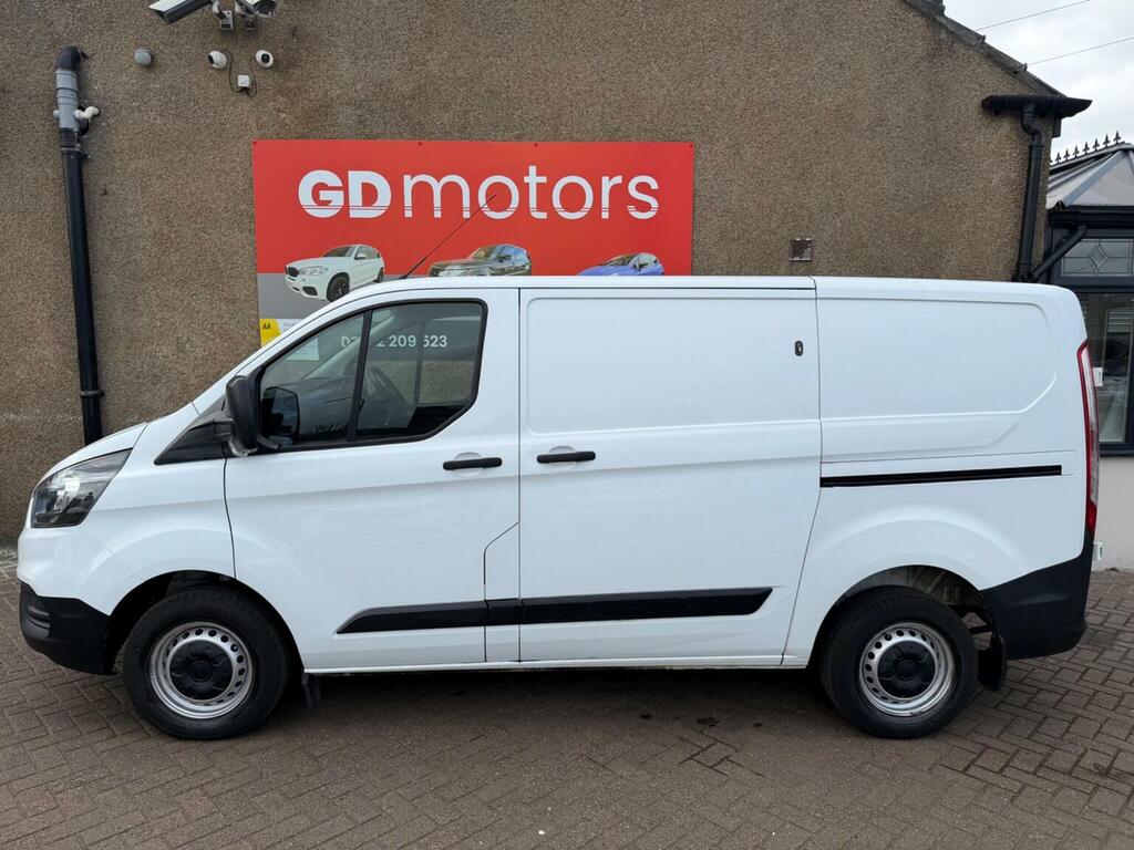 Ford Transit Custom Panel Van 2.0 300 Ecoblue Leader L1 H1 Euro 6 Ss MA71XOX White #2