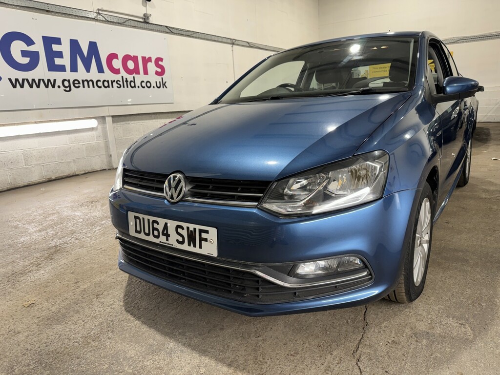 Volkswagen Polo Hatchback 1.0 Bluemotion Tech Se 201464 Blue