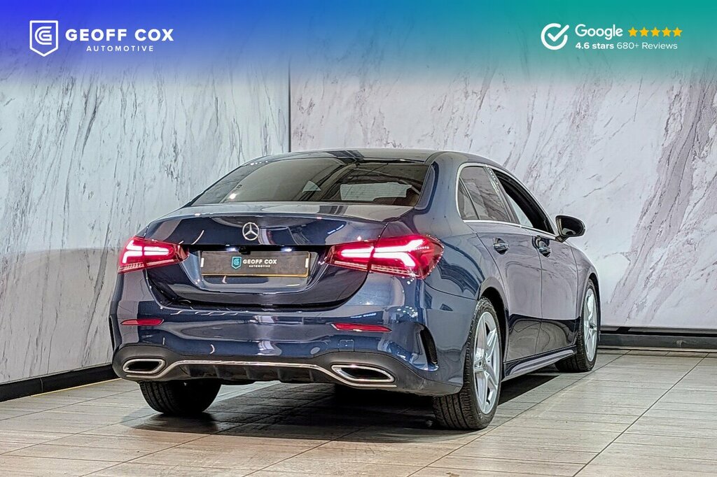 Mercedes-Benz A Class A180d Amg Line Blue #2