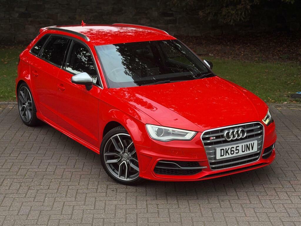 Audi S3 2.0 Tfsi Sportback S Tronic Quattro Euro 6 S S Red