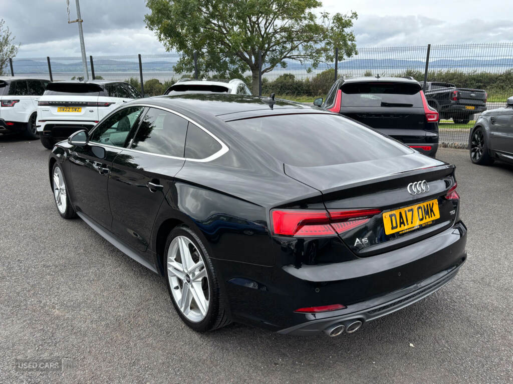 Audi A5 2.0 Tdi S Line A25TMD Black #5
