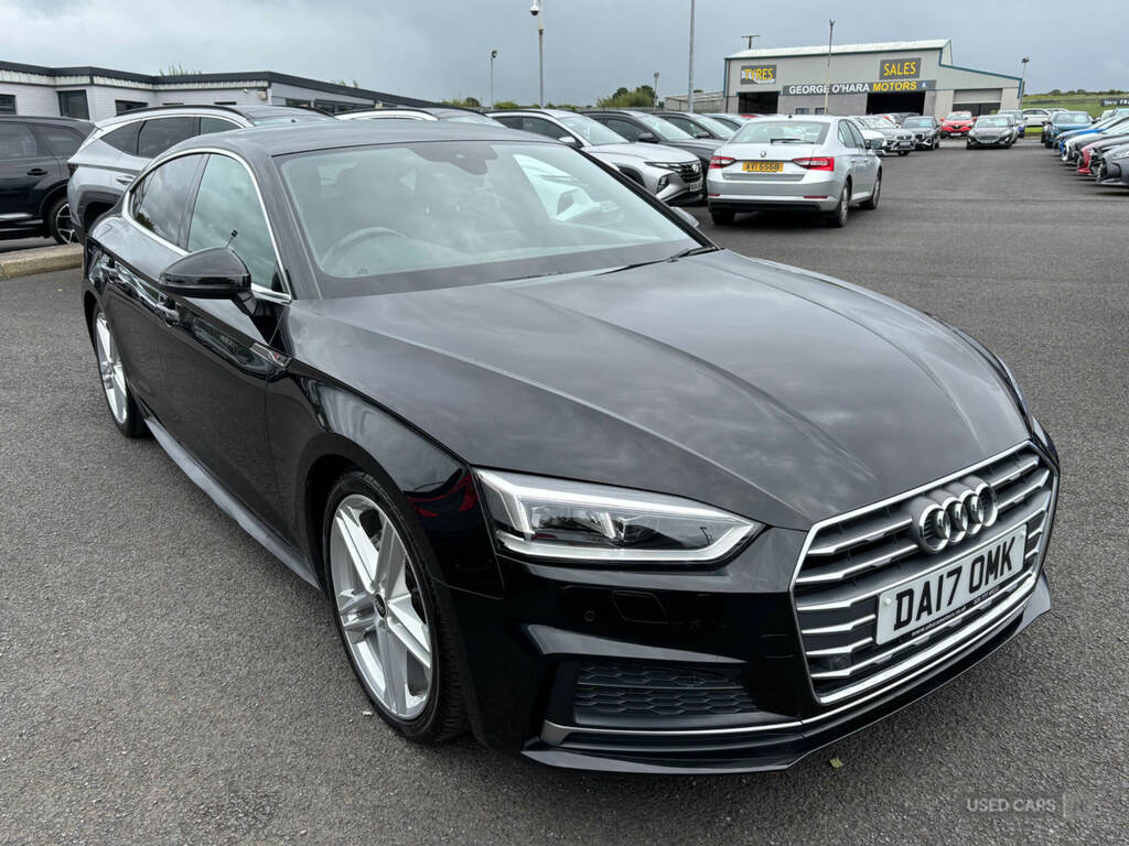 Audi A5 2.0 Tdi S Line A25TMD Black #3