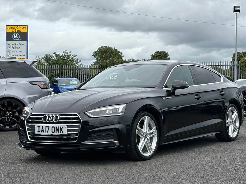 Audi A5 2.0 Tdi S Line A25TMD Black #2