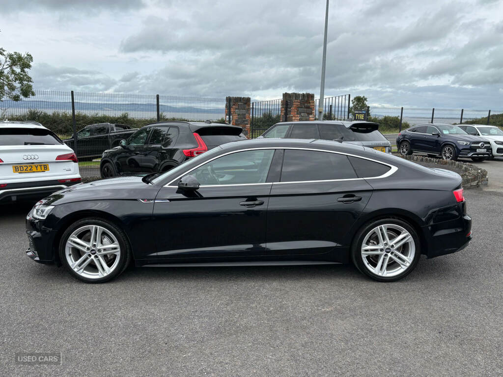 Audi A5 2.0 Tdi S Line A25TMD Black #6