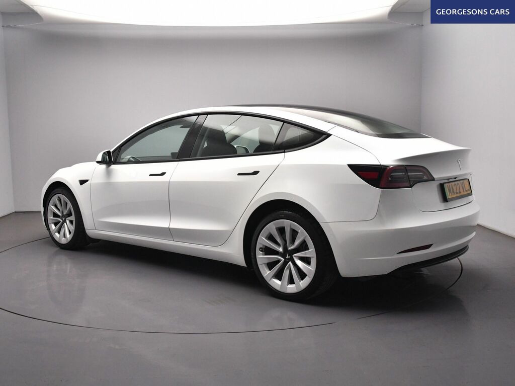 Tesla Model 3 Range Plus Saloon MA22VLJ White #3