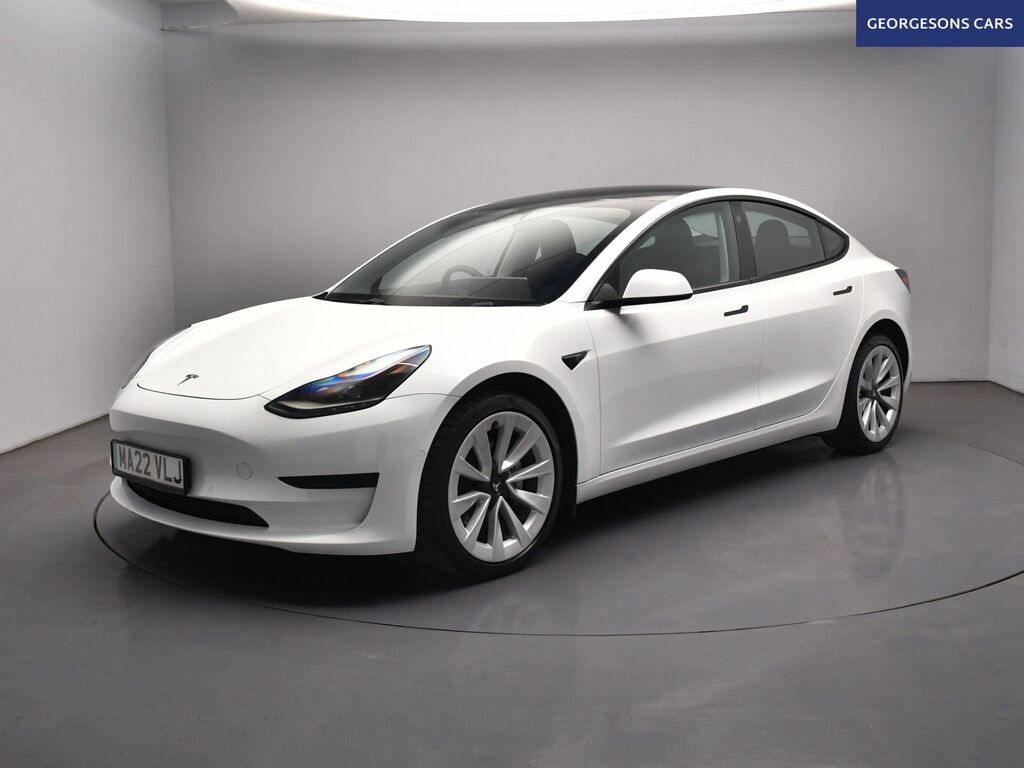 Tesla Model 3 Range Plus Saloon MA22VLJ White #5