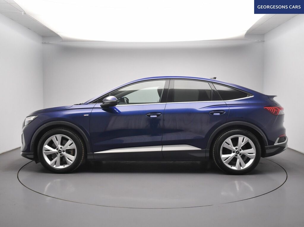 Audi Q4 E Tron S Line Sportback DF23LCM Blue #2