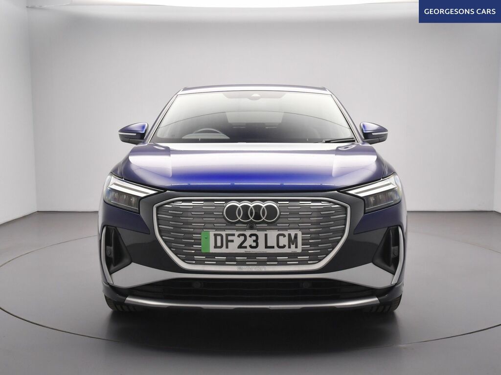Audi Q4 E Tron S Line Sportback DF23LCM Blue #3