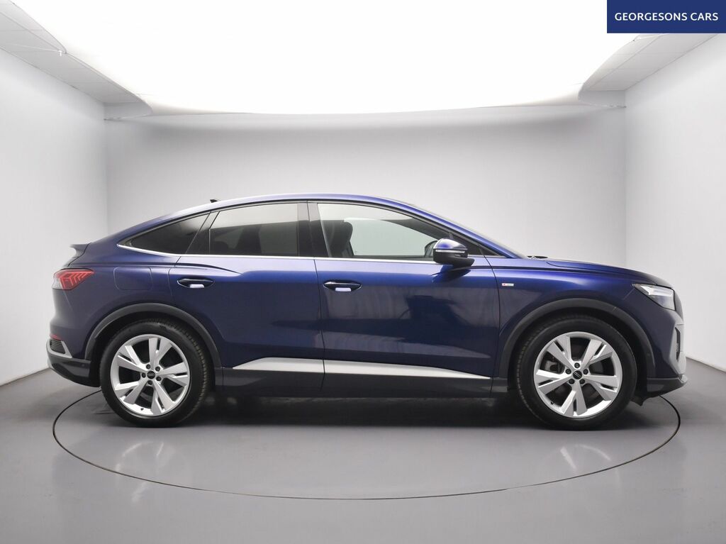 Audi Q4 E Tron S Line Sportback DF23LCM Blue #5