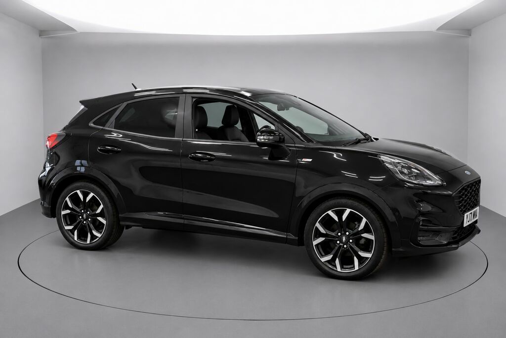 Ford Puma Ecoboost Mhev St-line X YJ71WKA Black #2