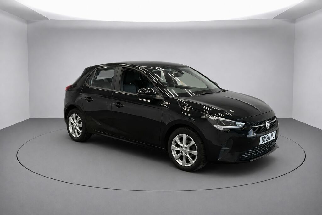 Vauxhall Corsa Se Hatchback DY21LNJ Black